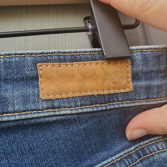 Adriano Goldschmied The Farrah High-Rise Skinny Ankle Women's Size 25R Blue Jean - Picture 9 of 14